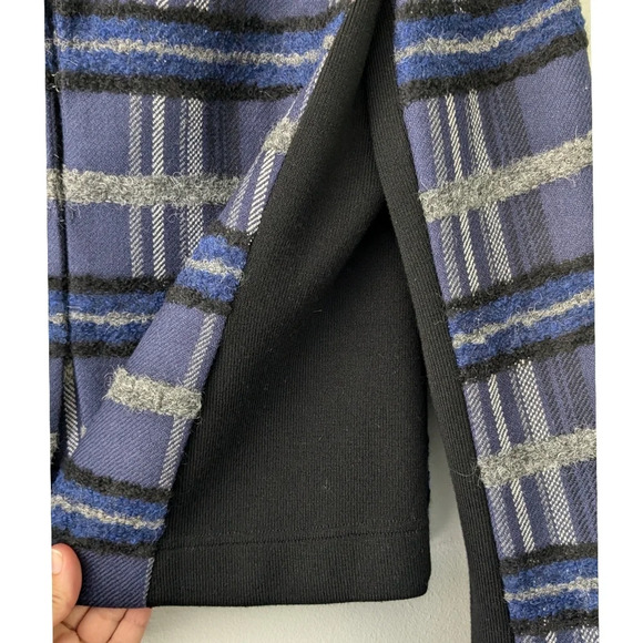 AKRIS Punto Wool Blend Plaid Blazer - Picture 4 of 7
